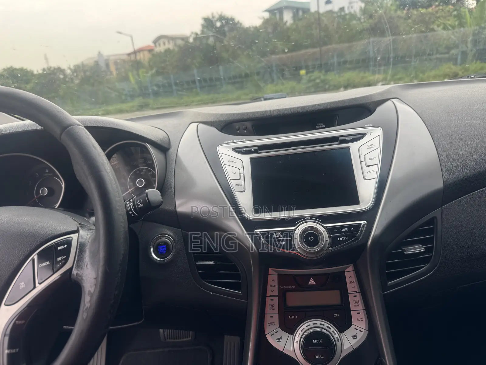 Hyundai Elantra Limited 2012 Black