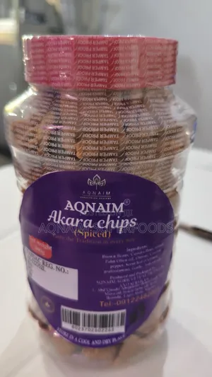 Akara Chips (Aqnaim Akara Chips {Spiced}) Spicy and Nutritious