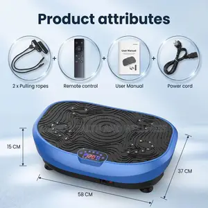 The Crazy Fit Vibration Machine With Bluetooth & Remote Control