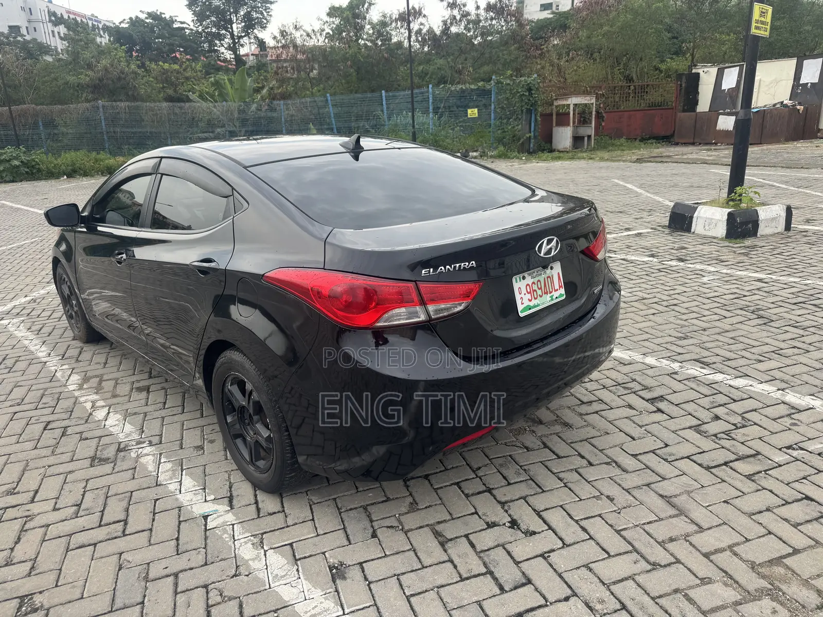 Hyundai Elantra Limited 2012 Black