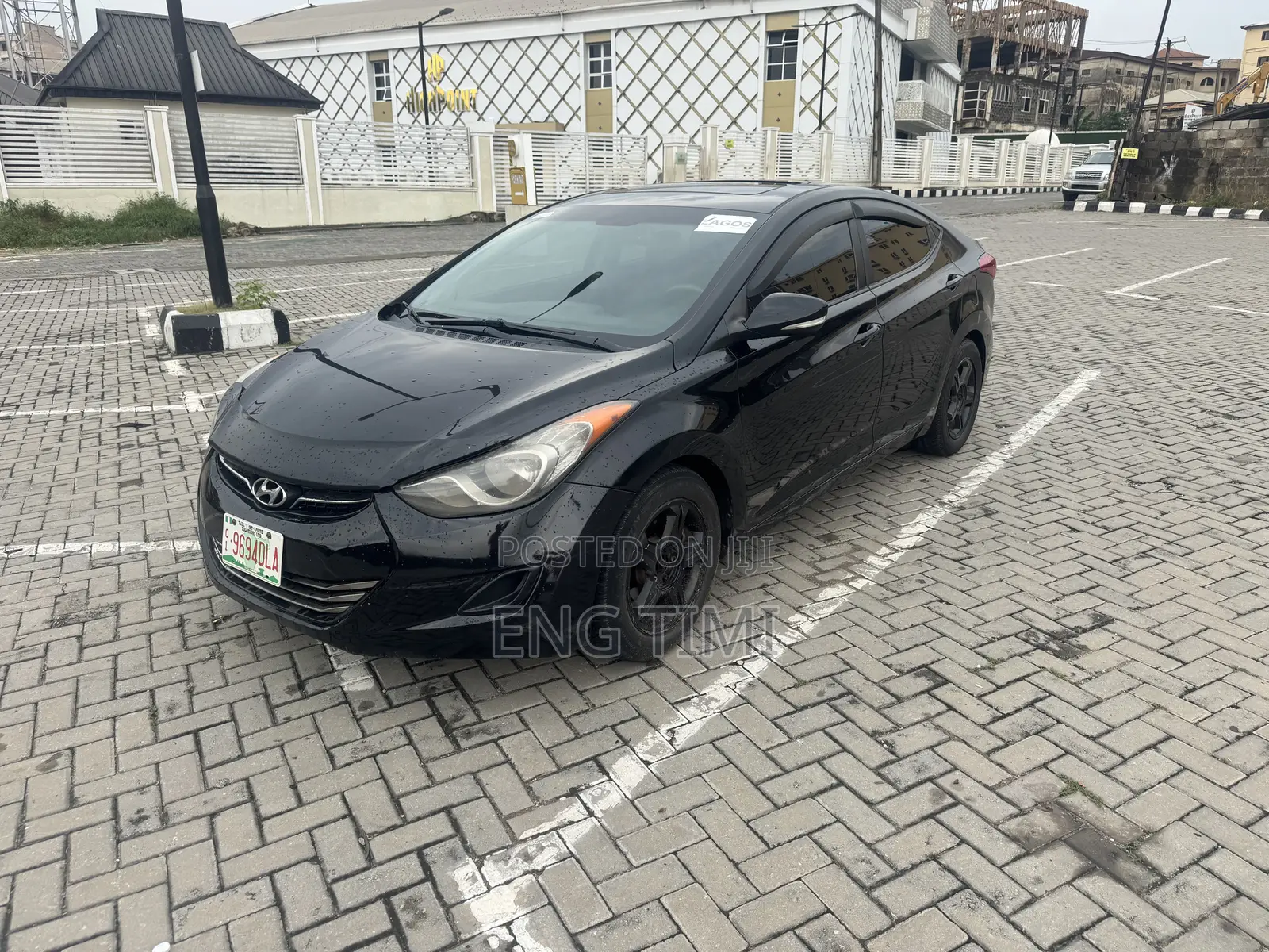 Hyundai Elantra Limited 2012 Black