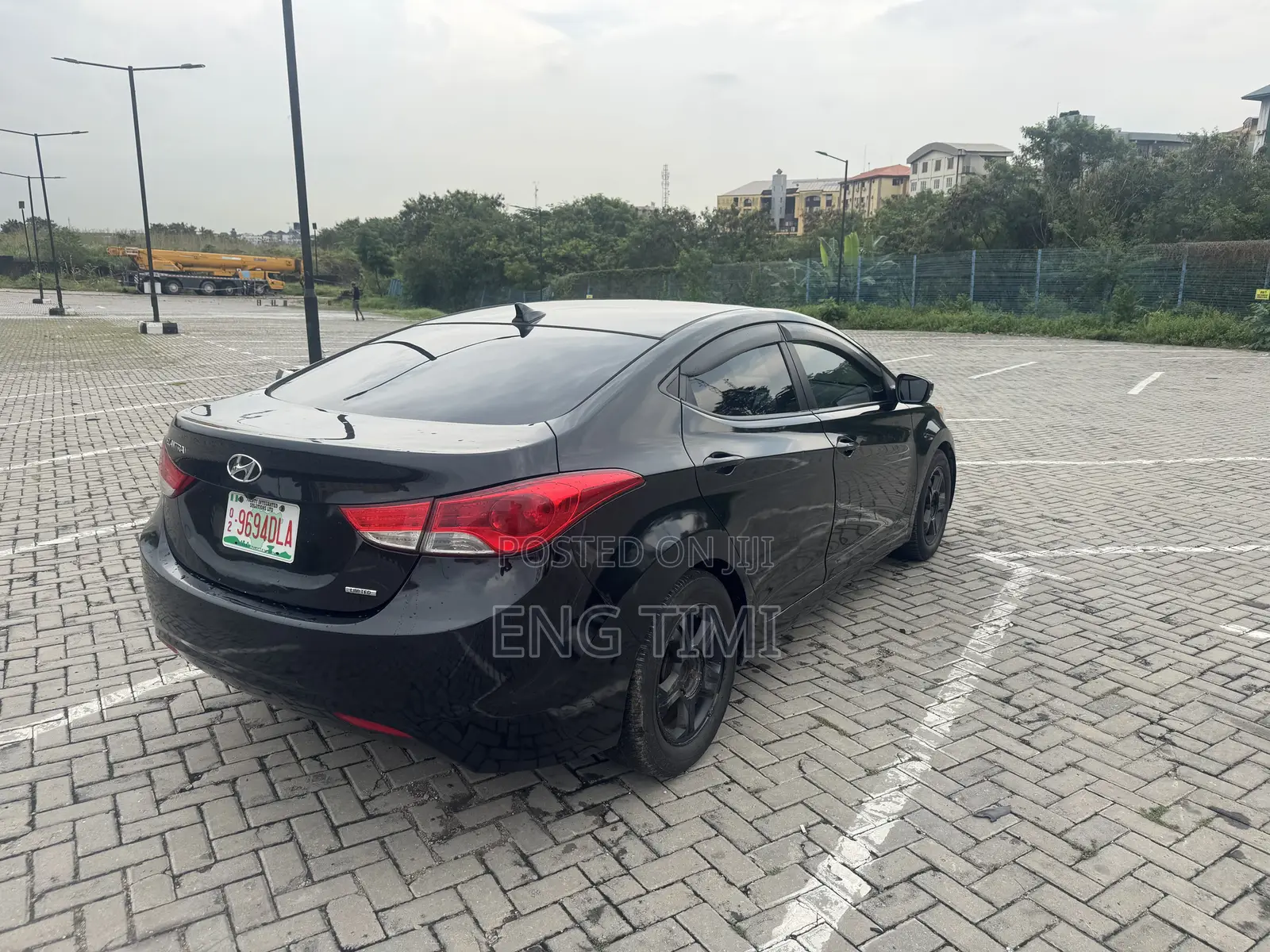 Hyundai Elantra Limited 2012 Black