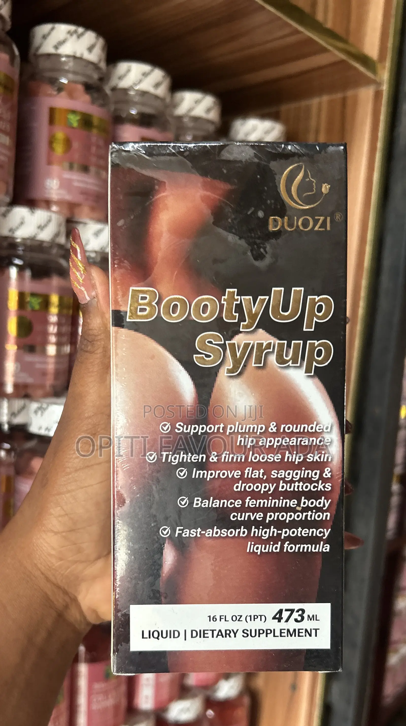 Douzi Booty Up Syrup Liquid Drink