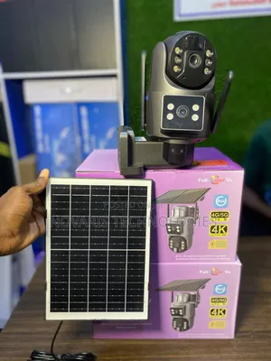 Dual Lens Solar PTZ Camera