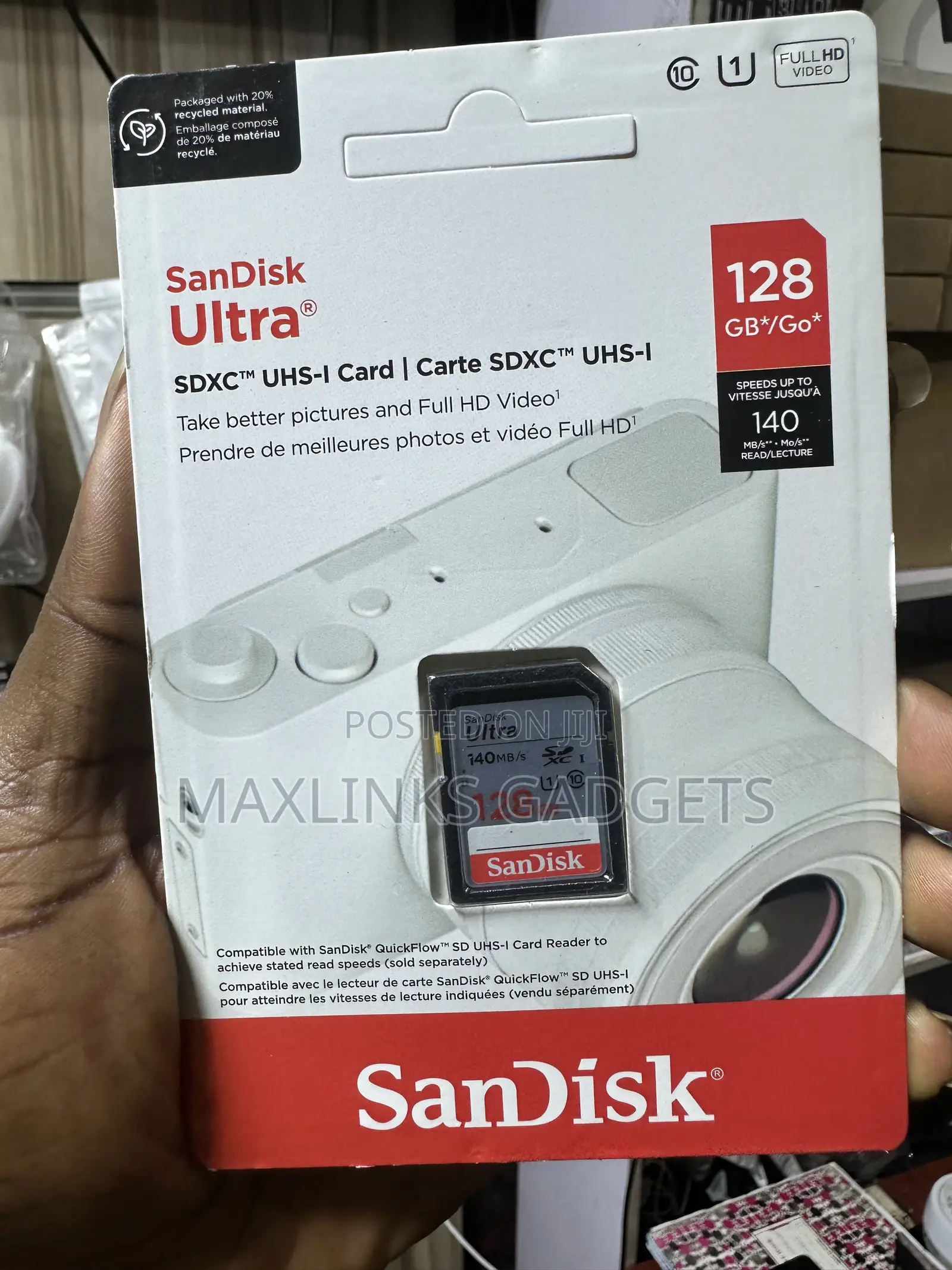 Sandisk 128GB Camera Memory Card