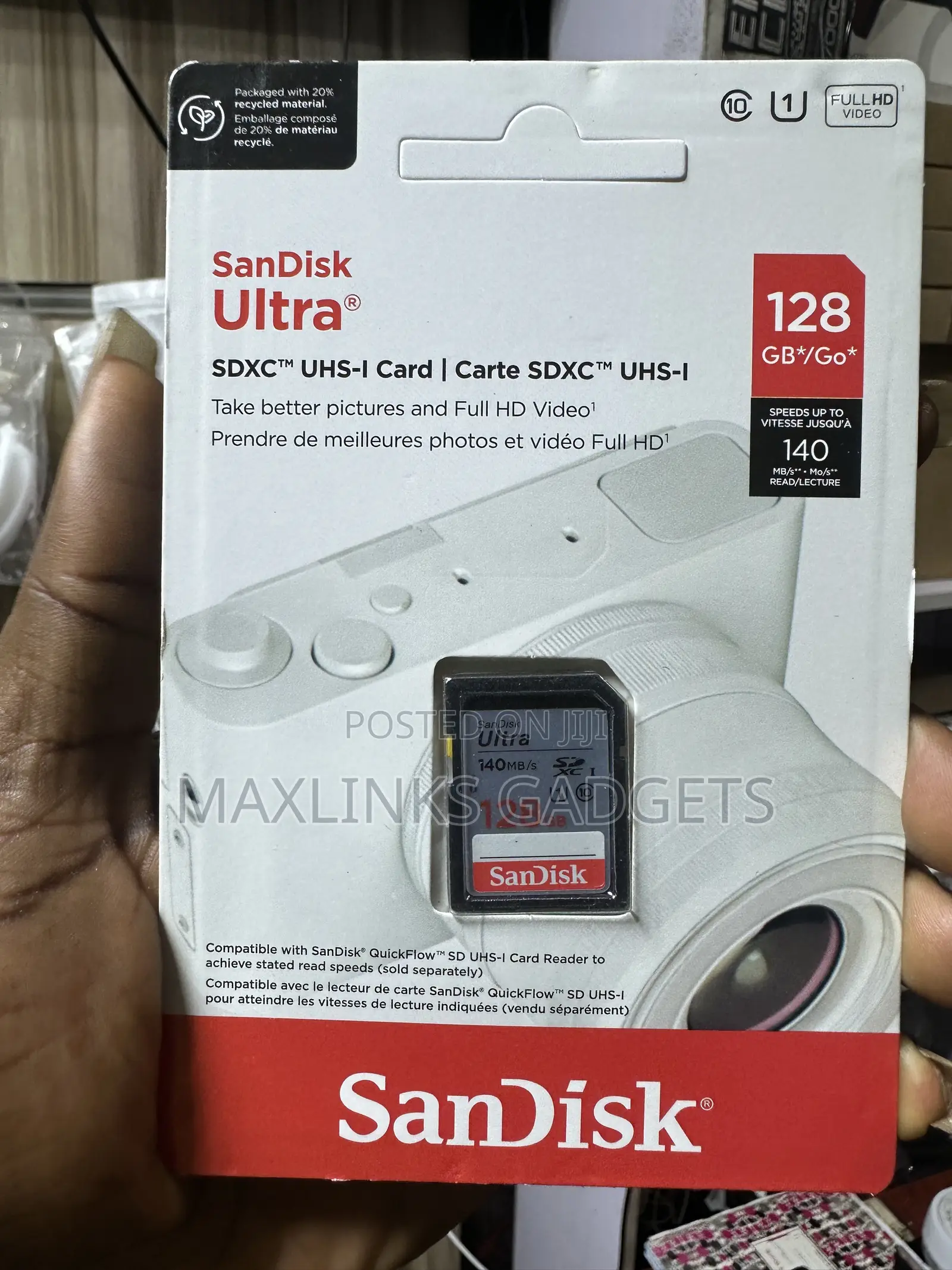 Sandisk 128GB Camera Memory Card