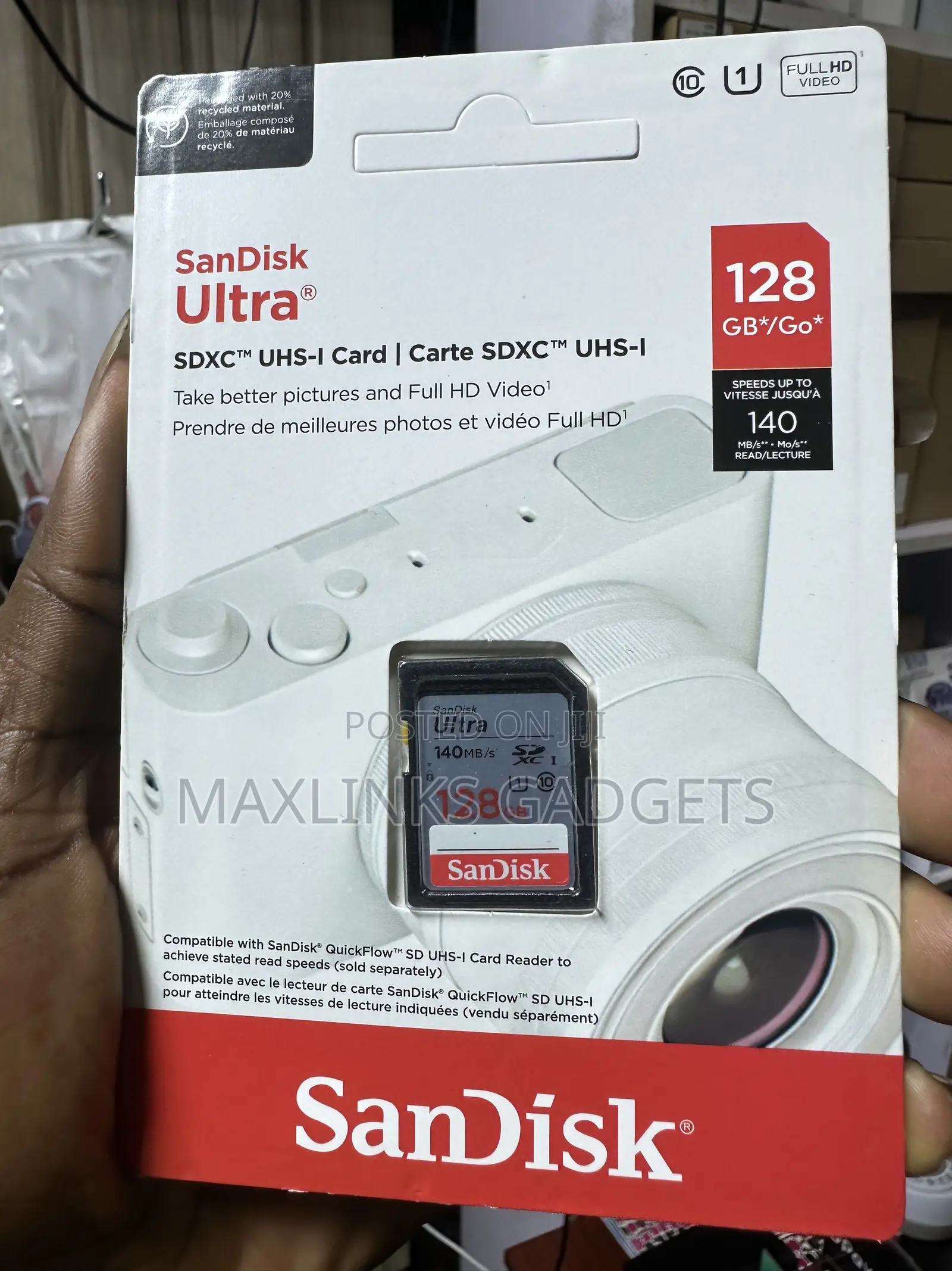 Sandisk 128GB Camera Memory Card