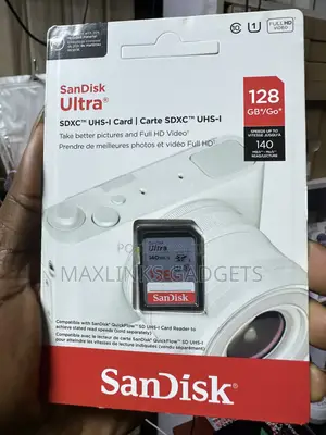 Sandisk 128GB Camera Memory Card