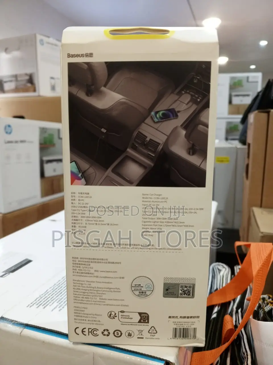 Baseus Share Together PPS Multi-Port Fast Charging Car Charger