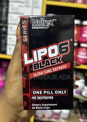 Nutrex Research Lipo 6 Black Capsule