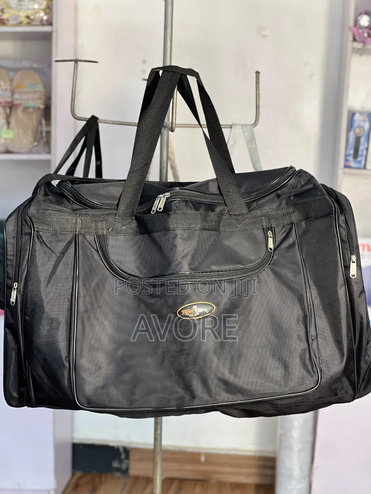 Black Duffel Bag