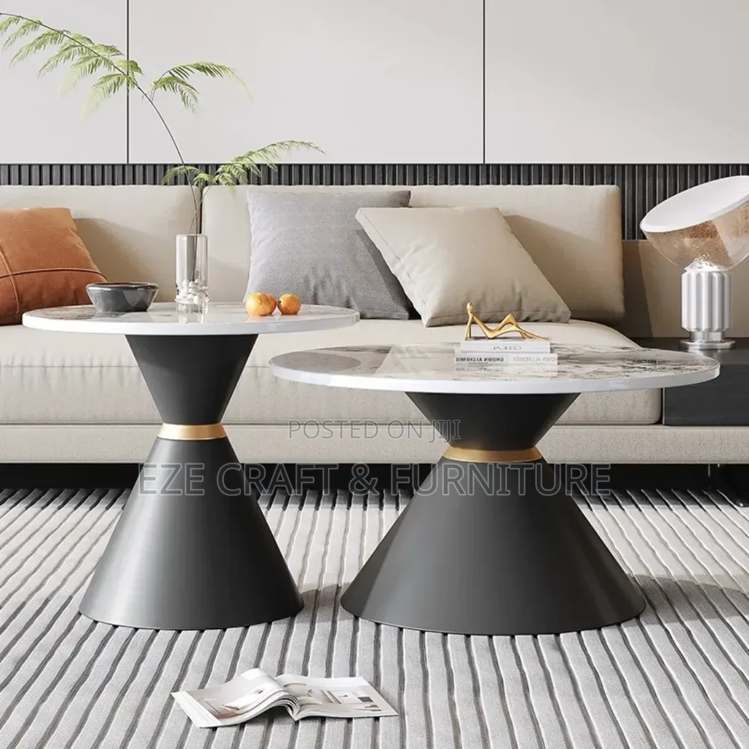 2in1 Round Cone Base Center Table