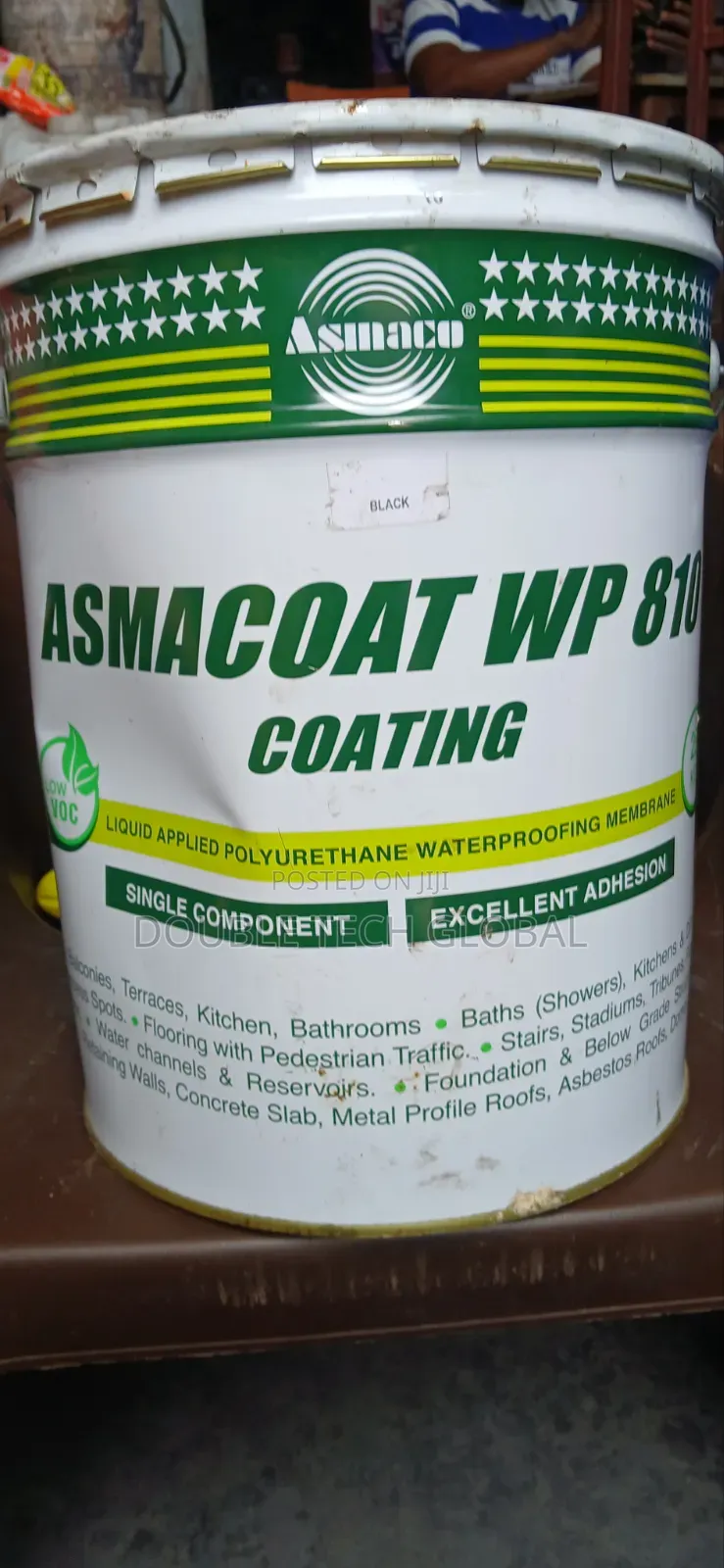Asmacoat WP 810 Black - Polyurethane Waterproofing Coating