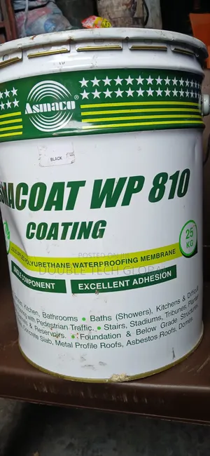 Asmacoat WP 810 Black - Polyurethane Waterproofing Coating