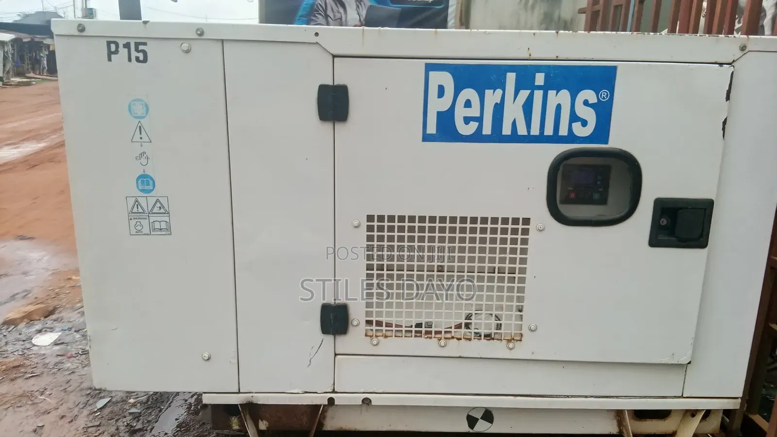 15 KVA Perkins Diesel Generator