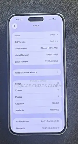 Apple iPhone 14 Pro Max 128 GB Purple