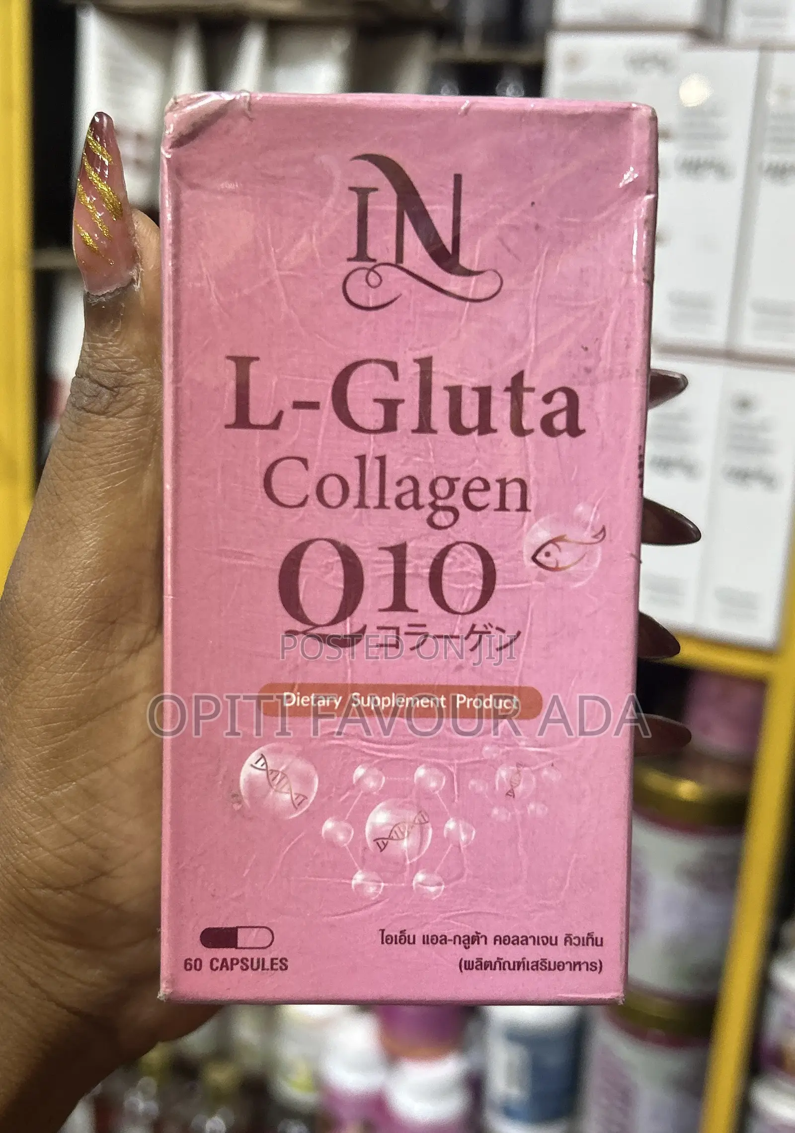 In L- Gluta Collagen Q10 Capsule