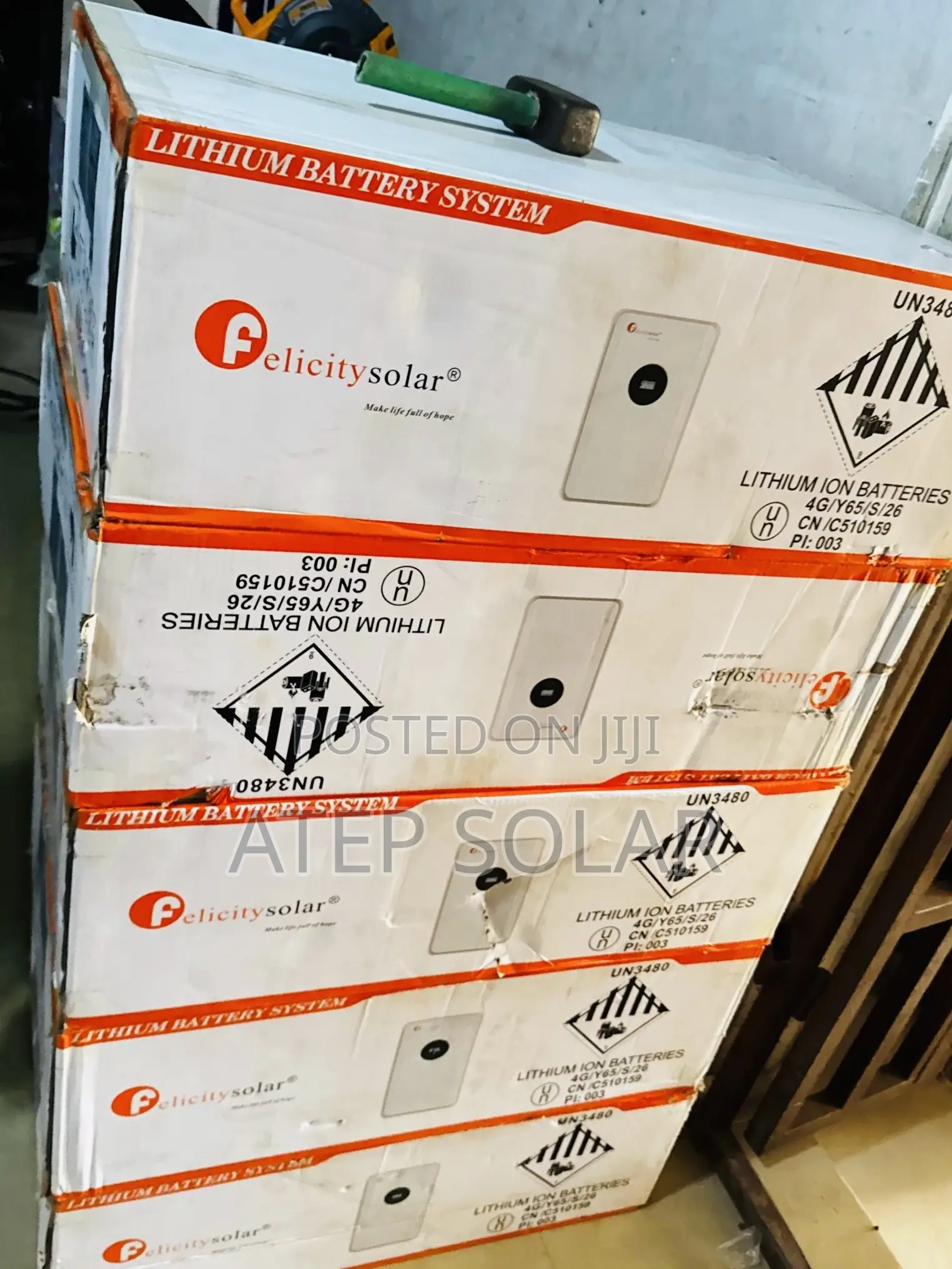 Felicity 5kwh Lithium Battery 48v