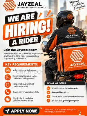 Dispatch Rider Needed