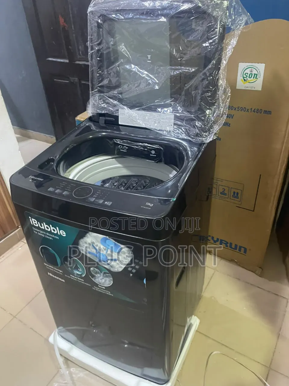 Hisense 11kg Top Loading Washing Machine