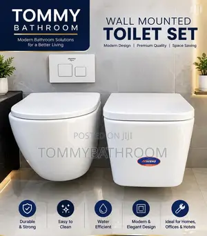 Wall Mounted Toilet Set