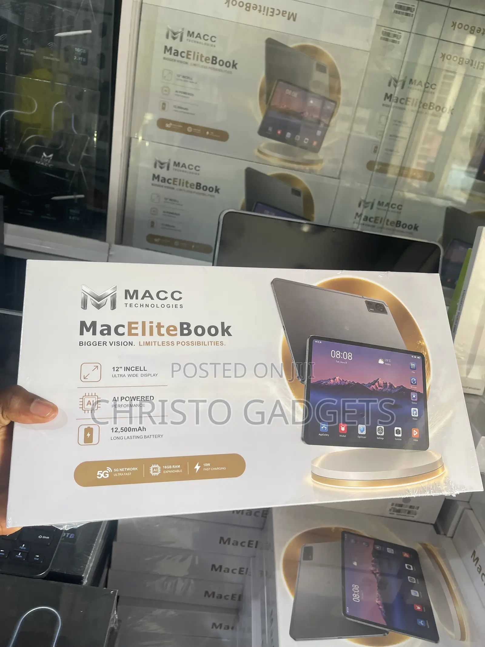 New Tablet 2 TB Black