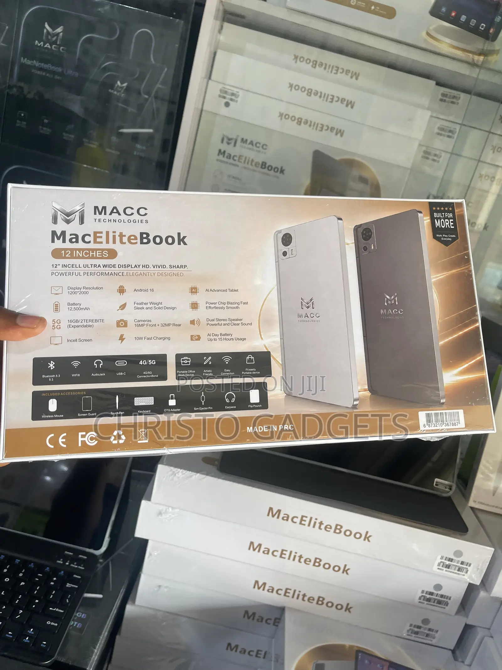 New Tablet 2 TB Black