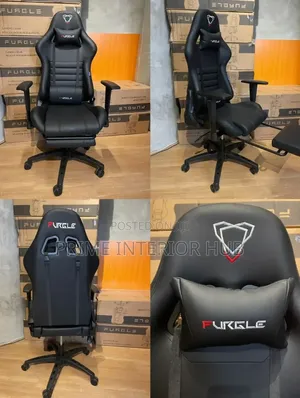 Furgle Racing Gaming Chair – Fully Loaded With Footrest