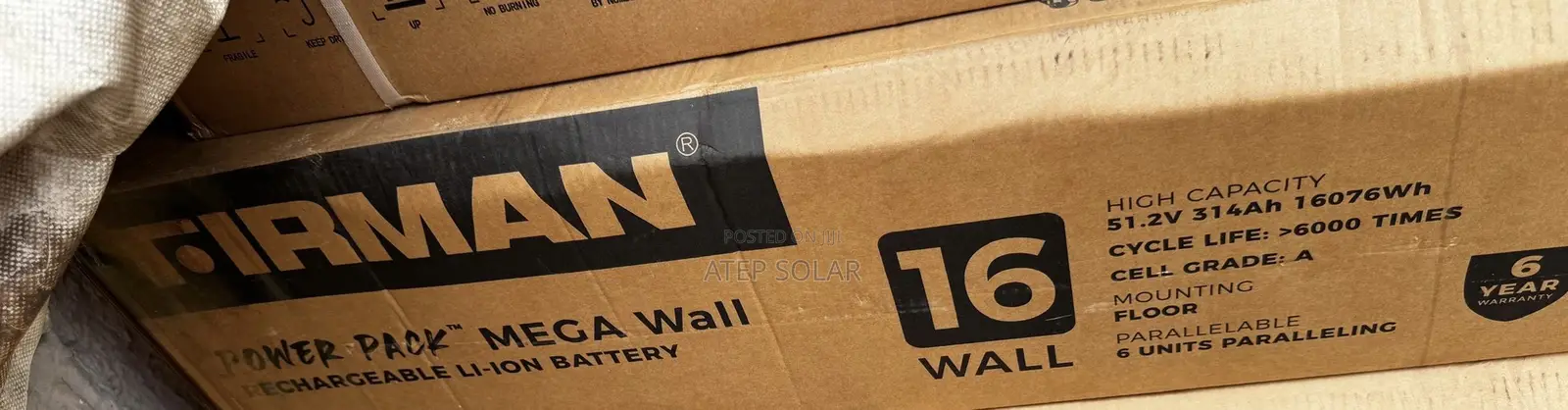 Firman 16kwh Lithium Battery 48v