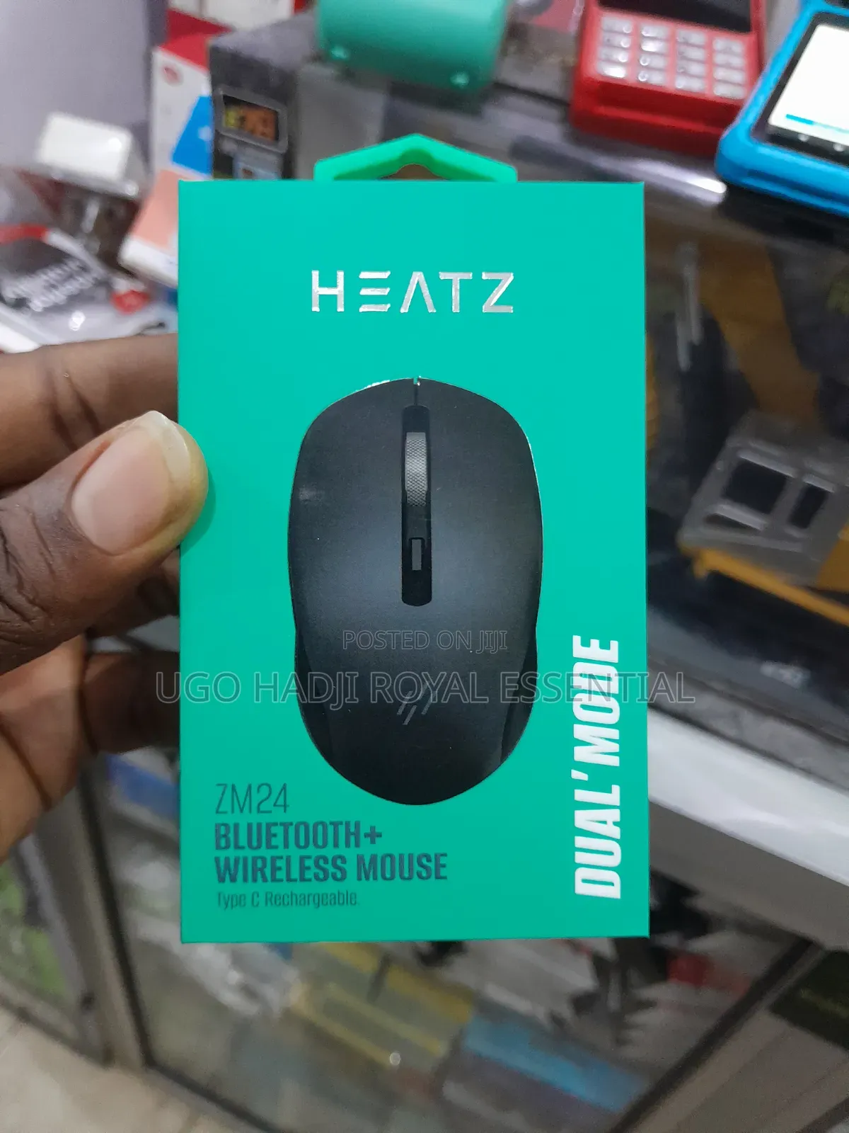 HEATZ ZM24 Dual Mode Wireless & Bluetooth Rechargeable Mouse