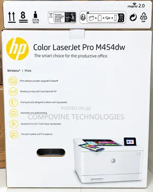 Brand New HP Colour LaserJet Pro M454dw Printer (W1Y45A)