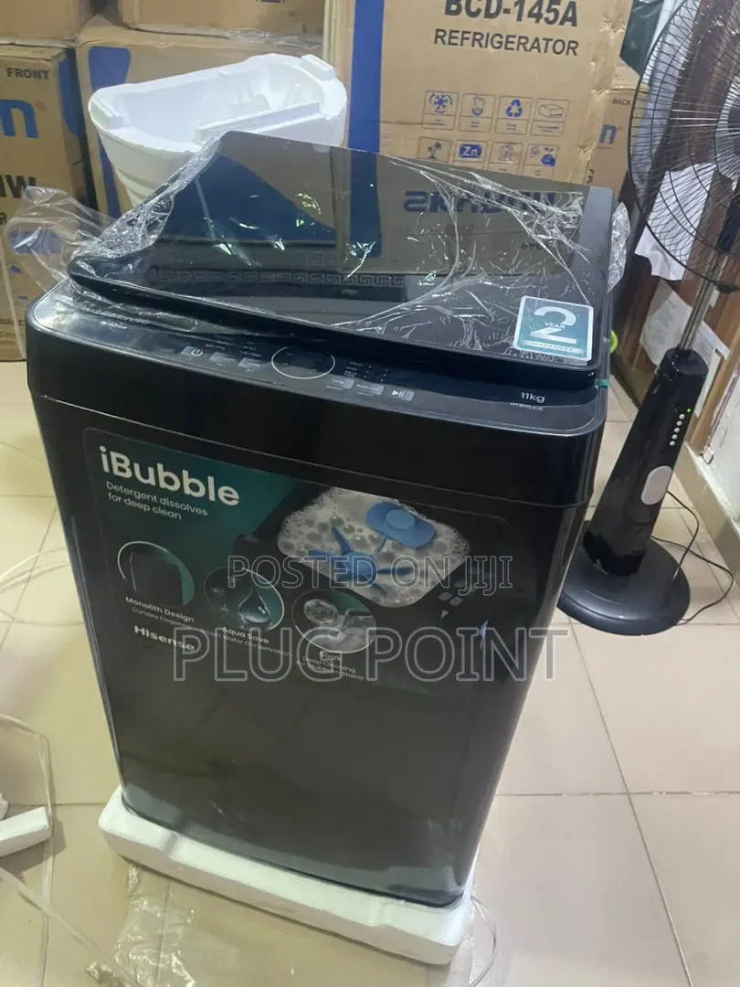 Hisense 11kg Top Load Washer for Everyday Laundry