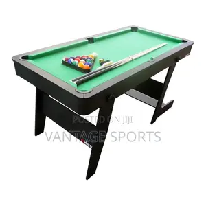 6ft Folding Billiards Table, Pool Accessories & Dartboard