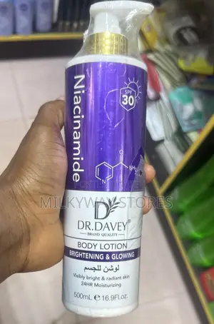 Niacinamide Dr Davey Body Lotion Brightening and Glowing