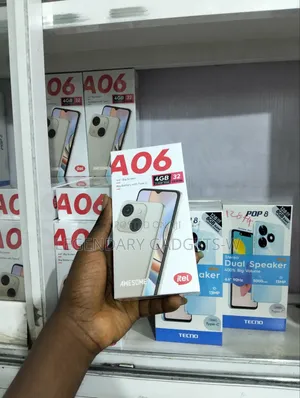 New Itel A06 32 GB Black