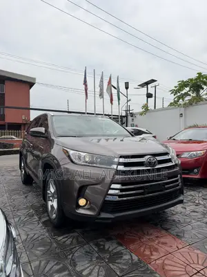 Toyota Highlander XLE 4x4 V6 (3.5L 6cyl 8A) 2017 Gray