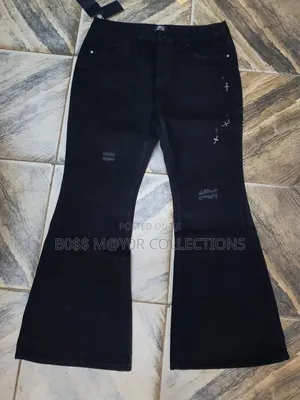 Men's Black Baggy Jeans
