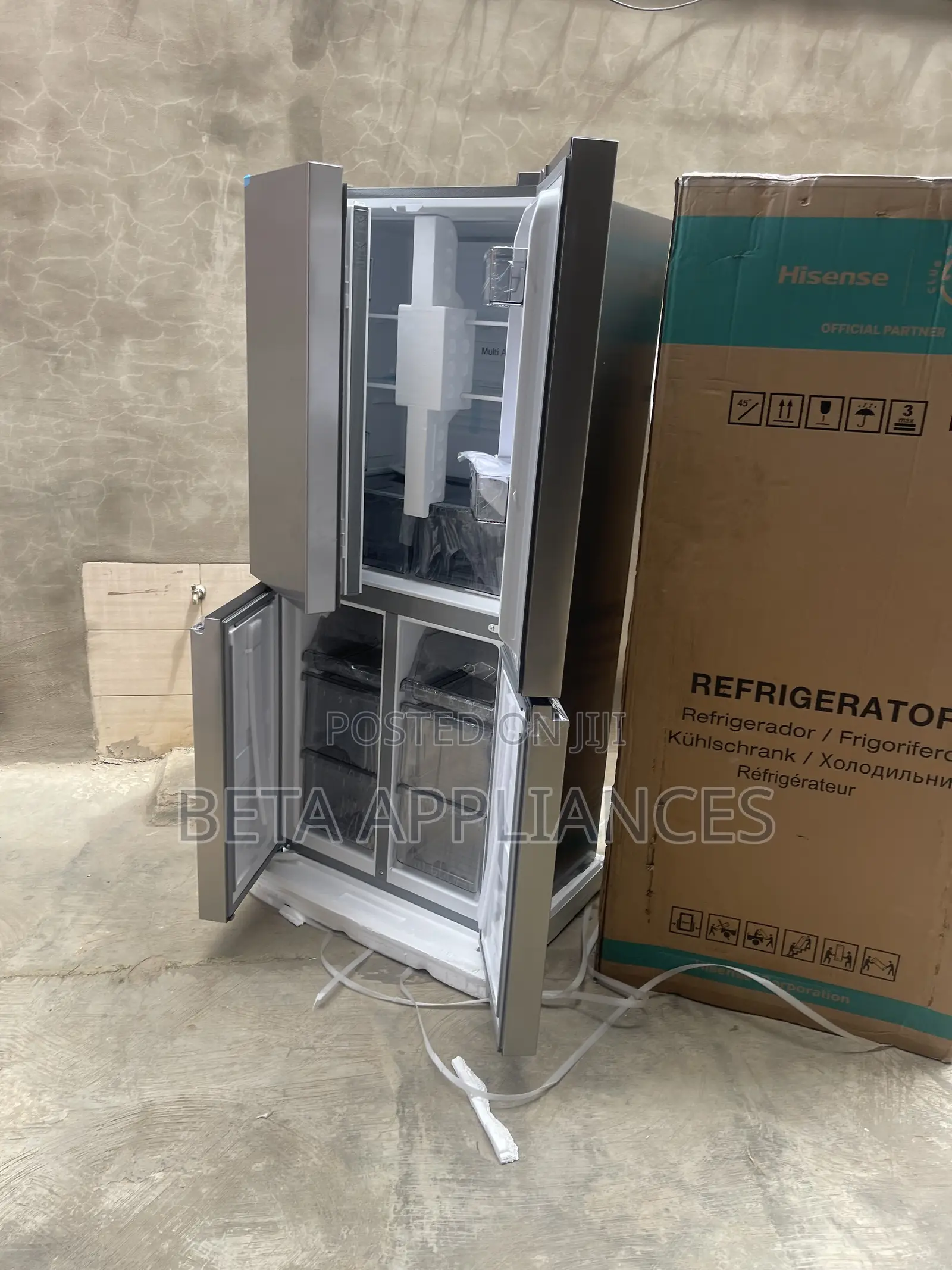 Hisense Contemporary Multi-Door Refrigerator for Home Use