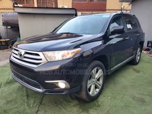 Toyota Highlander Limited 2012 Black