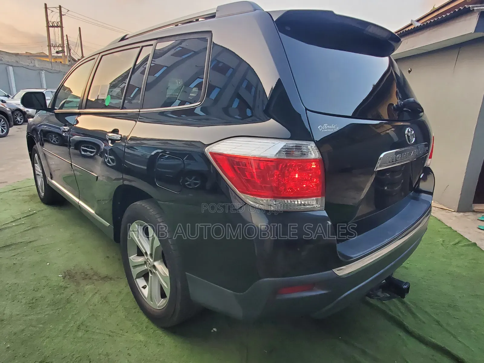 Toyota Highlander Limited 2012 Black