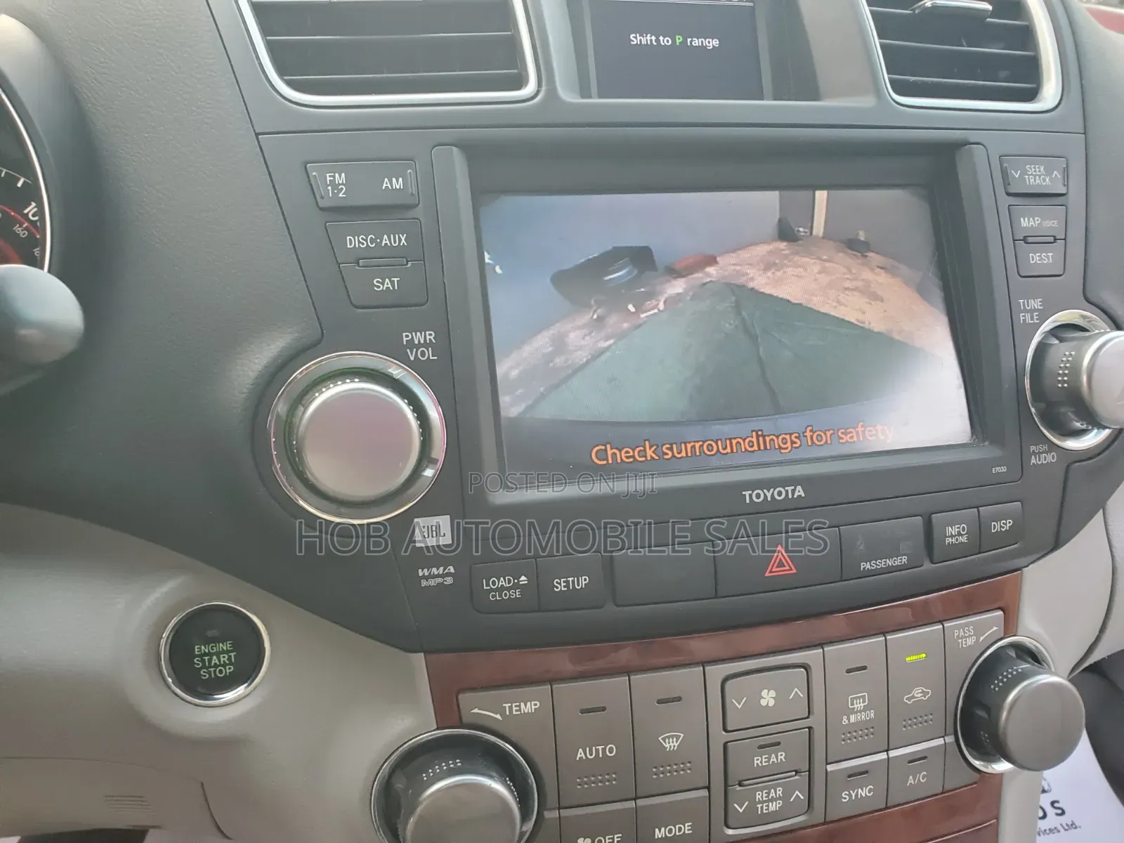 Toyota Highlander Limited 2012 Black