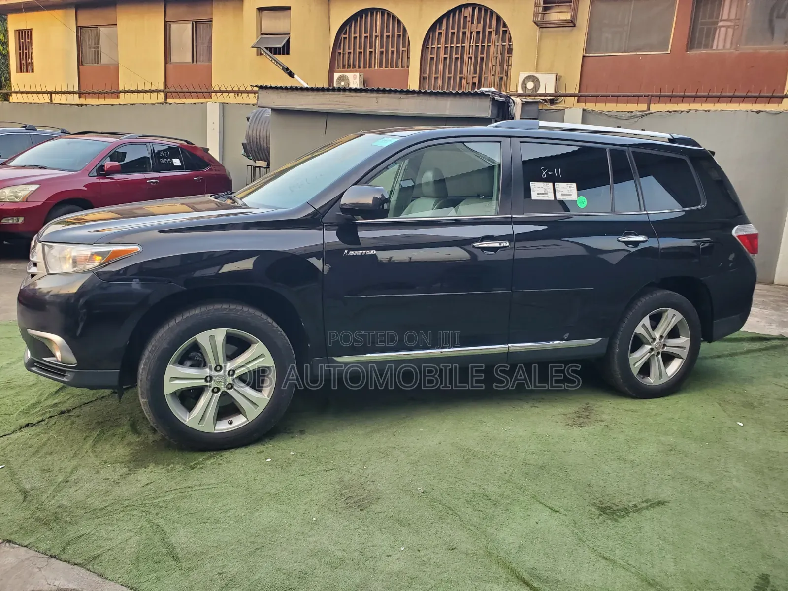 Toyota Highlander Limited 2012 Black