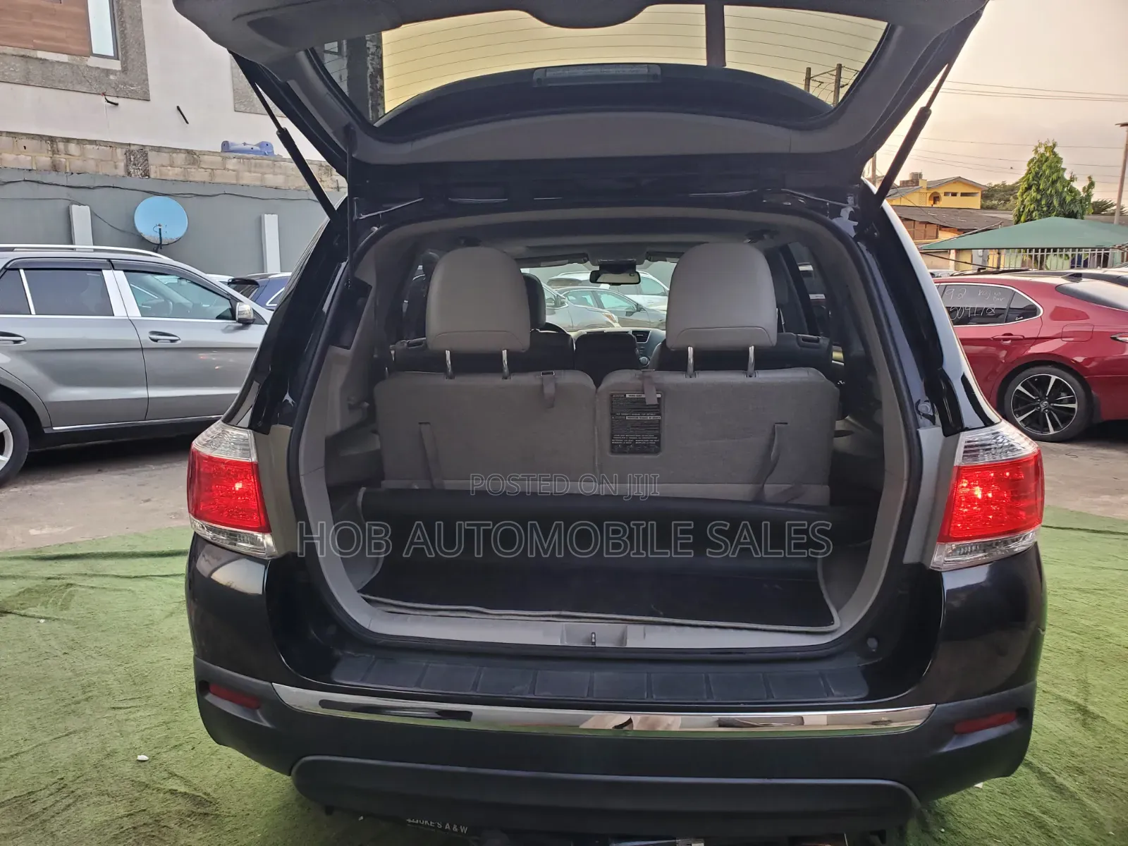 Toyota Highlander Limited 2012 Black
