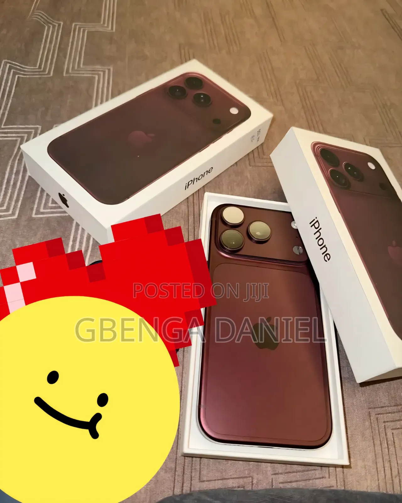 New Apple iPhone 18 Pro Max 1 TB Red