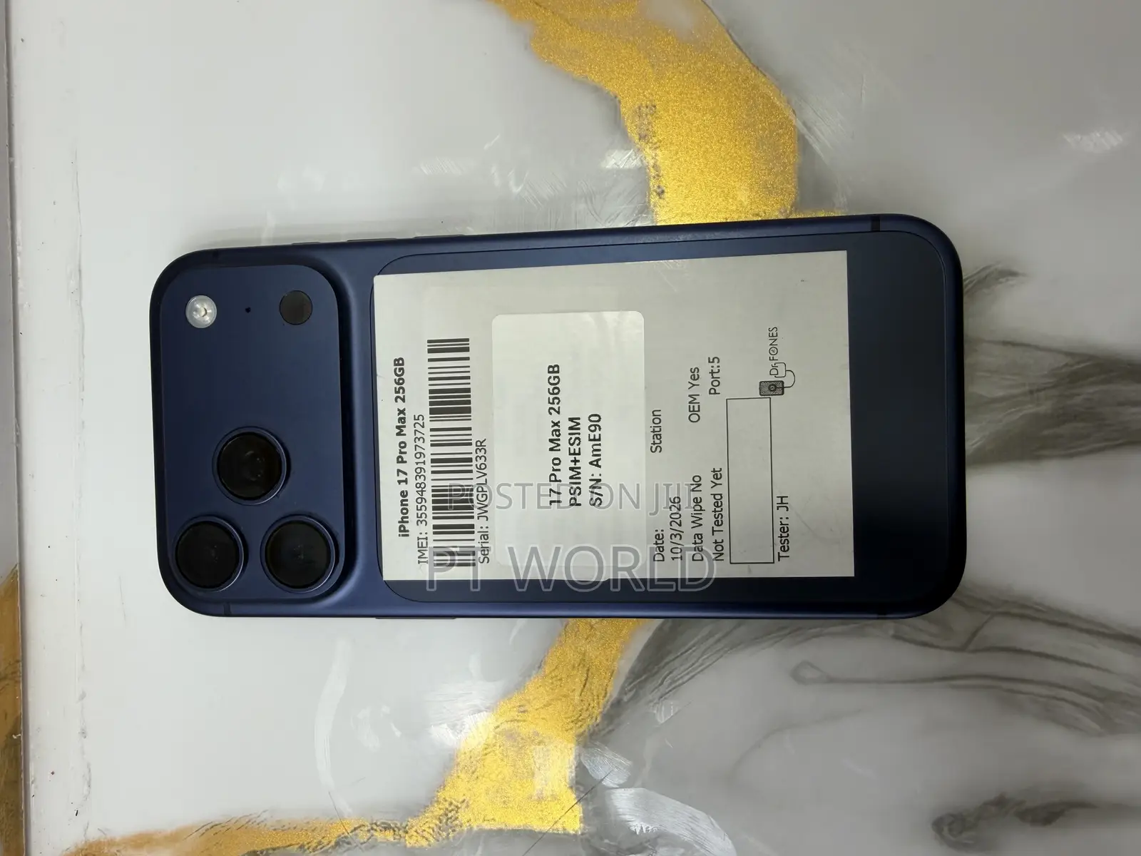 Apple iPhone 17 Pro Max 256 GB Blue
