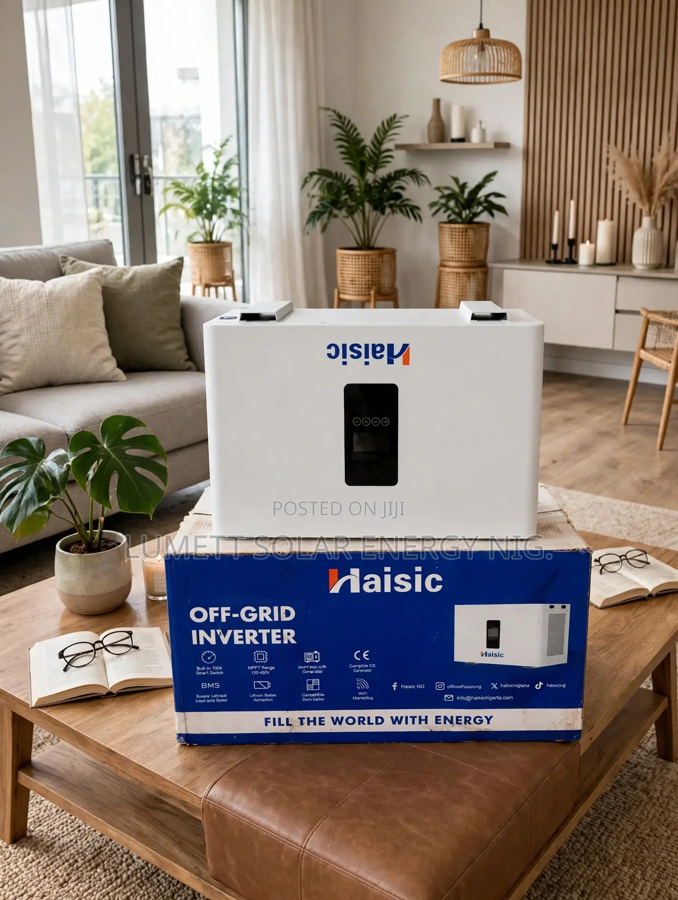 Haisic Solar Solution for Shops, Workspaces, and Small Enterprises
