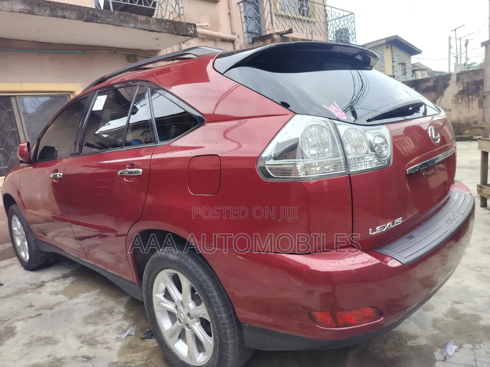 Lexus RX 2008 Red