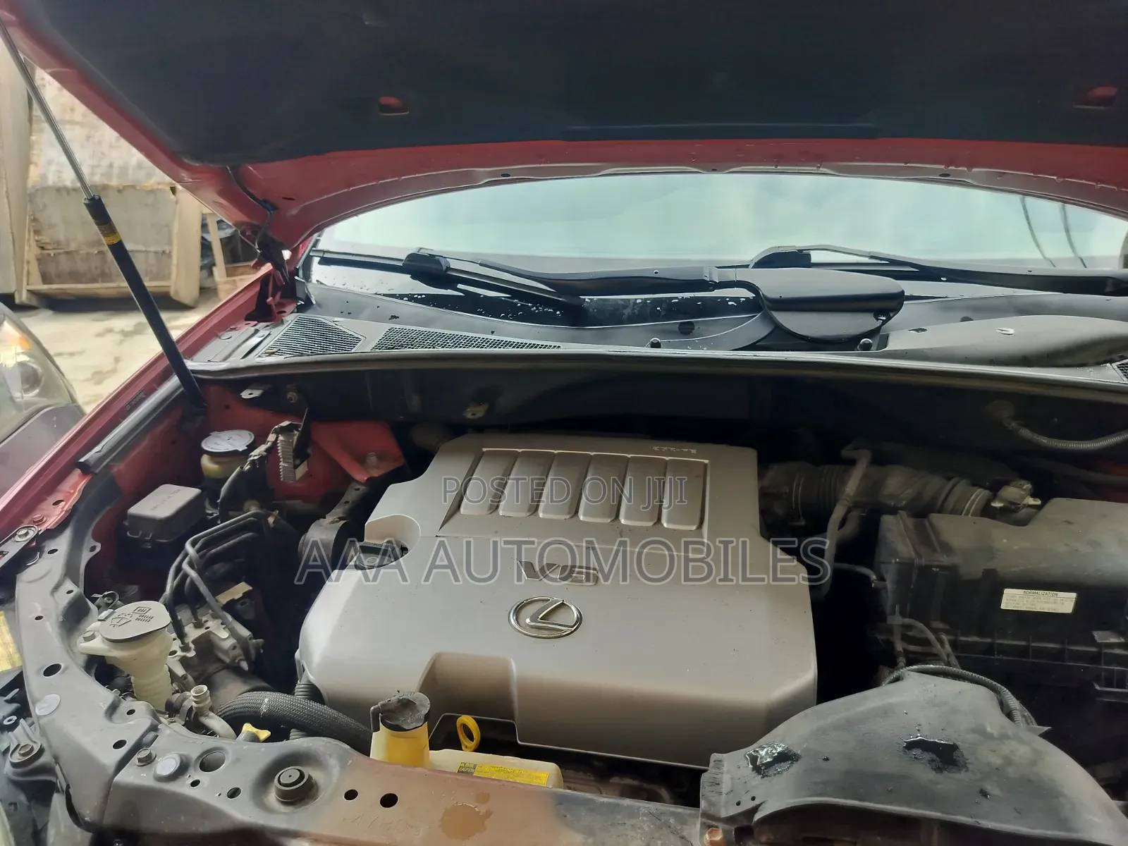 Lexus RX 2008 Red