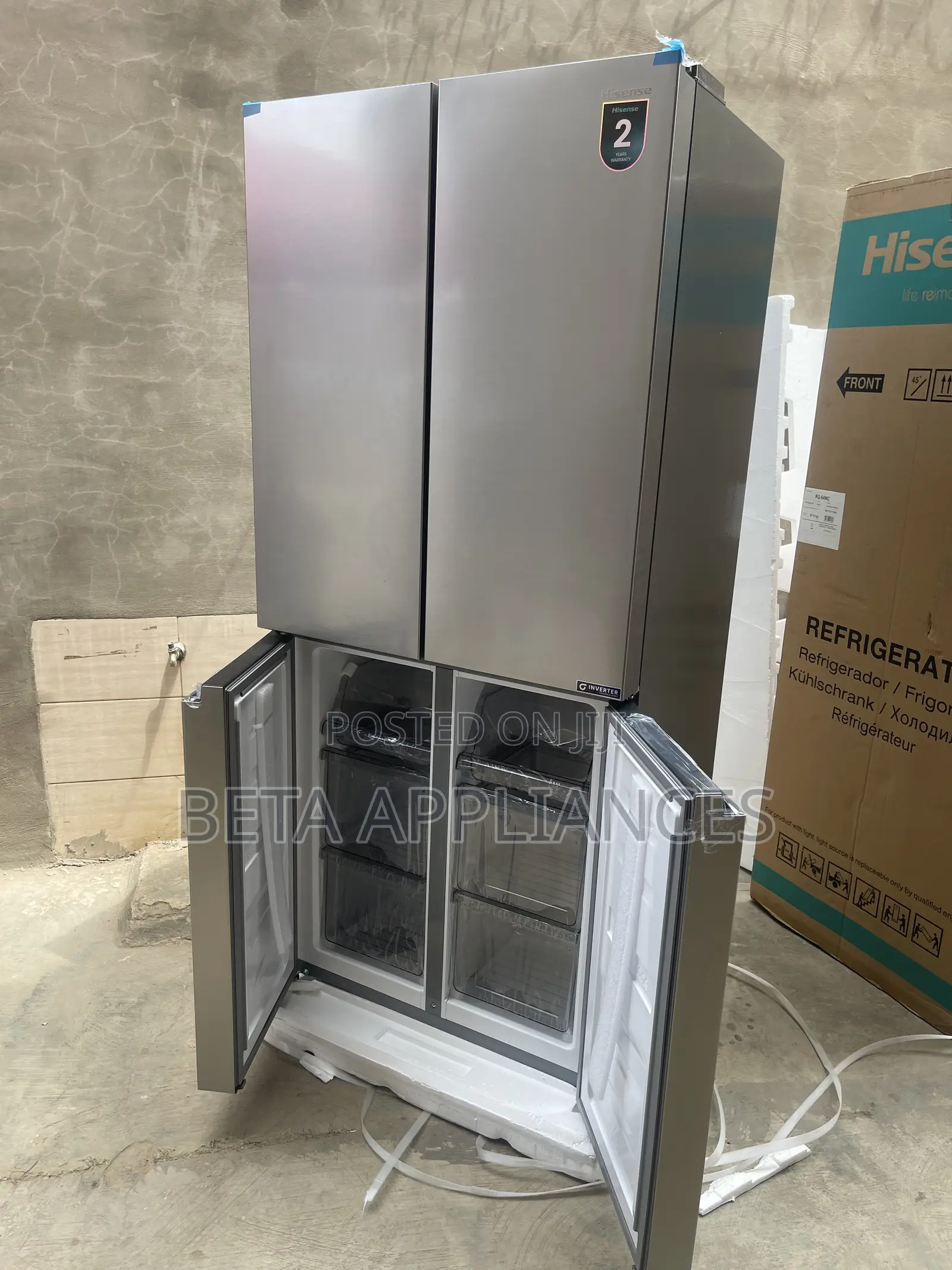 Hisense Elegant Multi-Compartment Refrigerator for Families