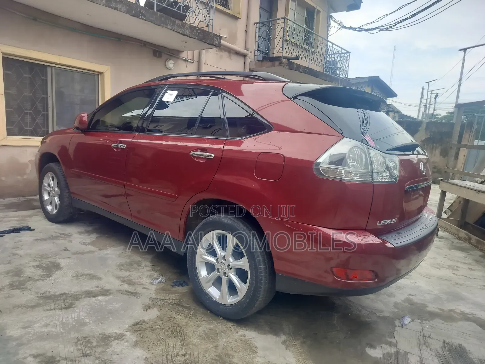Lexus RX 2008 Red